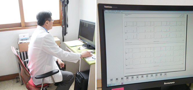 변내과의원 심전도검사